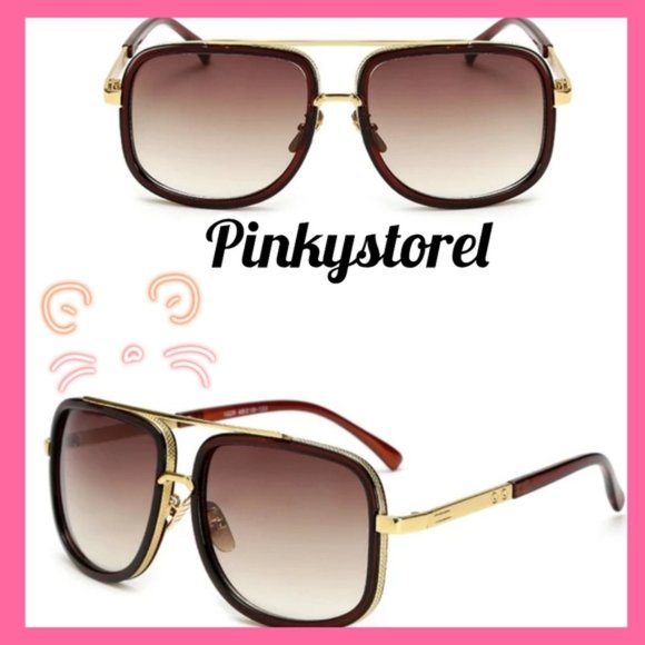 Classic Oversized Men Sunglasses - Picture 3 of 8